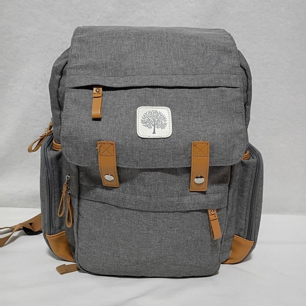 Parker Baby Co. Birch Bag Diaper Backpack EUC